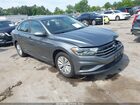 2019 Volkswagen Jetta 1.4t R-line/1.4t S/1.4t Se Gray vin: 3VWC57BU5KM078553