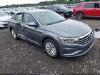 2019 Volkswagen Jetta 1.4t R-line/1.4t S/1.4t Se Gray vin: 3VWC57BU5KM178555