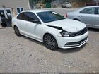 2016 Volkswagen Jetta 1.8t Sport White vin: 3VWD17AJ5GM385669