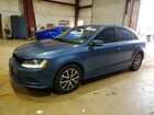 2018 Volkswagen Jetta Se Blue vin: 3VWDB7AJ3JM221664
