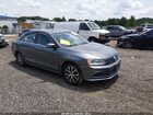 2018 Volkswagen Jetta 1.4t Se/1.4t Wolfsburg Edition Gray vin: 3VWDB7AJXJM263491