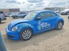 2016 Volkswagen Beetle 1.8t Blue vin: 3VWF17AT3GM610486