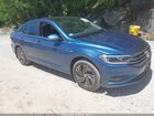 2019 Volkswagen Jetta 1.4t Sel Premium Blue vin: 3VWG57BU6KM059804