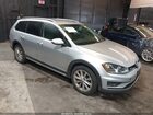 2017 Volkswagen Golf Alltrack Tsi S/tsi Se/tsi Sel Silver vin: 3VWH17AU8HM511388