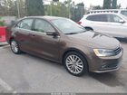 2016 Volkswagen Jetta 1.8t Sel Brown vin: 3VWL07AJ8GM203364