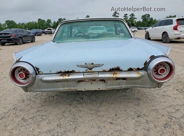 3Y83Z122522 1963 FORD THUNDERBIRD Blue Widok z tyłu