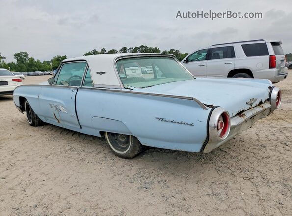 3Y83Z122522 1963 FORD THUNDERBIRD Blue Tył lewy