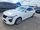2022 Cadillac Ct4 Luxury White vin: 1G6DA5RK1N0136440