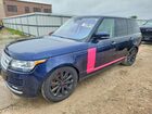 2016 Land Rover Range Rover Hse Blue vin: SALGS2VFXGA258914