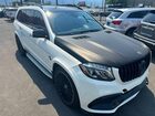 2018 Mercedes-benz Gls 63 Amg 4matic Белый vin: 4JGDF7FE6JB065206