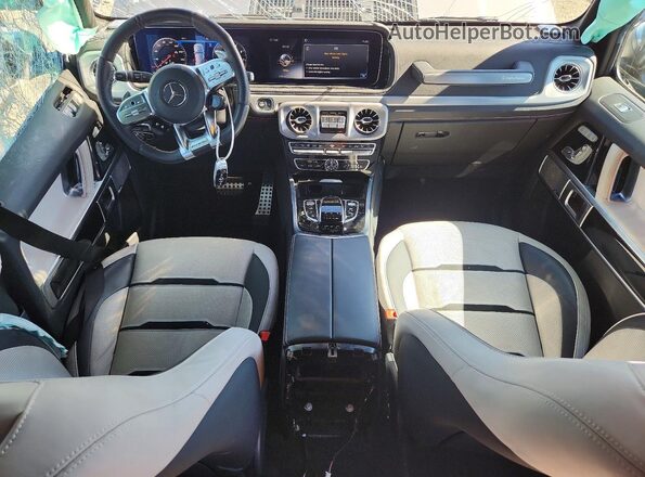 W1NYC7HJ3MX381137 2021 MERCEDES-BENZ G-CLASS Серый Вид щитка приборов
