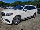 2018 Mercedes-benz Gls 63 Amg 4matic White vin: 4JGDF7FE4JB081355