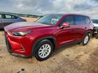 2024 Toyota Grand Highlander Xle Burgundy vin: 5TDAAAA52RS010850