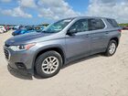 2019 Chevrolet Traverse Ls Gray vin: 1GNERFKW6KJ188298