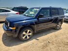 2017 Jeep Patriot Latitude Синий vin: 1C4NJPFA5HD211775
