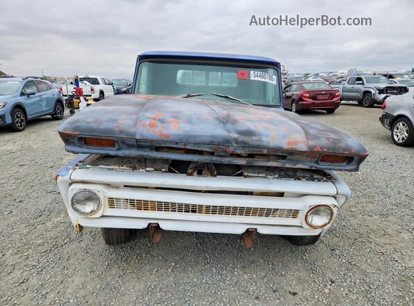 C2545Z120425 1964 CHEVROLET PICKUP Blue Вид ззаду