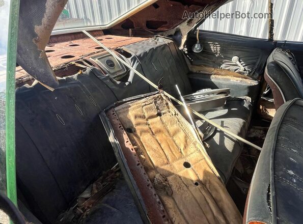 168376S284120 1966 CHEVROLET IMPALA Orange Вид салону спереду