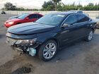 2017 Chevrolet Impala Lt Black vin: 2G1105SA0H9151924