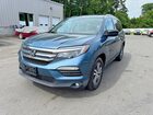 2016 Honda Pilot Exl Blue vin: 5FNYF6H50GB024007