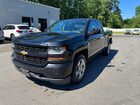 2018 Chevrolet Silverado C1500 Custom Black vin: 1GCRCPEH6JZ380254