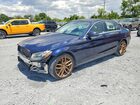 2016 Mercedes-benz C 300 Blue vin: 55SWF4JB4GU127862