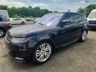 2019 Land Rover Range Rover Sport Hse Black vin: SALWR2RKXKA424243