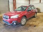 2019 Subaru Outback 2.5i Red vin: 4S4BSABC6K3237914