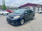 2018 Toyota Sienna Le Черный vin: 5TDKZ3DC7JS903233