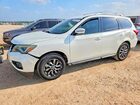 2018 Nissan Pathfinder Sv White vin: 5N1DR2MN6JC606438