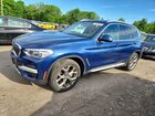 2020 Bmw X3 Xdrive30i Синий vin: 5UXTY5C03LLT32823