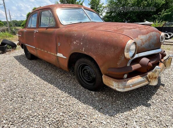 B1MP140147 1951 FORD CUSTOM Brown Front left