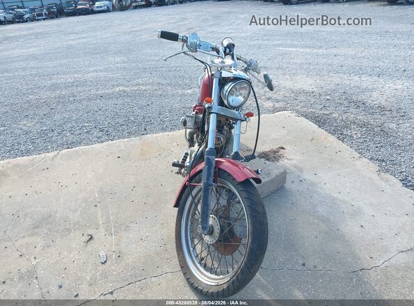 4A64138H3 1973 HARLEY-DAVIDSON MC Red Vista del cuadro de instrumentos