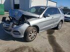 2016 Mercedes-benz Gle 350 4matic Silver vin: 4JGDA5HB2GA717775