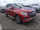 2016 Mercedes-benz Gle 350   Red vin: 4JGDA5JB2GA767103