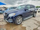 2016 Mercedes-benz Gle 350 Синий vin: 4JGDA5JB9GA657049