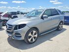 2016 Mercedes-benz Gle 350 Gray vin: 4JGDA5JBXGA639059