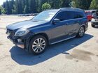 2016 Mercedes-benz Gl Gray vin: 4JGDF6EE0GA644590