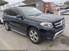 2017 Mercedes-benz Gls 450 4matic Dark Blue vin: 4JGDF6EE5HA954445