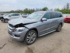 2016 Mercedes-benz Gl 450 4matic Silver vin: 4JGDF6EE9GA648315