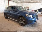 2017 Mercedes-benz Amg Gle 43 Coupe 4matic Blue vin: 4JGED6EB8HA080494