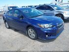 2017 Subaru Impreza 2.0i Premium Blue vin: 4S3GKAD65H3602755