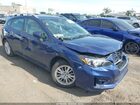 2018 Subaru Impreza 2.0i Premium Blue vin: 4S3GTAB60J3706933
