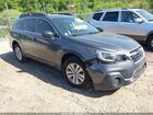 2019 Subaru Outback 2.5i Gray vin: 4S4BSABC8K3390116
