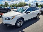 2016 Subaru Outback 2.5i Premium White vin: 4S4BSACC0G3326349