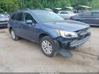 2017 Subaru Outback 2.5i Premium Blue vin: 4S4BSACC5H3323044