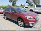 2017 Subaru Outback 2.5i Premium Burgundy vin: 4S4BSACC5H3382210