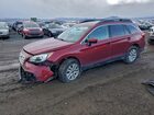 2017 Subaru Outback 2.5i Premium Red vin: 4S4BSACC8H3386395