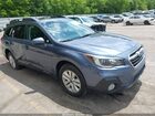 2018 Subaru Outback 2.5i Premium Blue vin: 4S4BSADC4J3335559