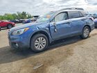 2017 Subaru Outback 2.5i Premium Blue vin: 4S4BSADC5H3327366