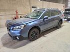 2017 Subaru Outback 2.5i Premium Синий vin: 4S4BSADCXH3372111